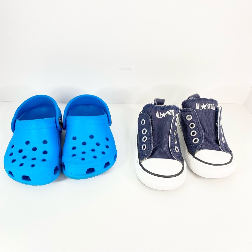 Infant/toddler Converse all star Simple Slip & Crocs Classic